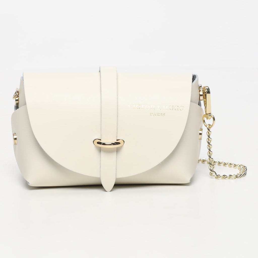 Sac À Bandoulière - Blanc Cassé - Femme