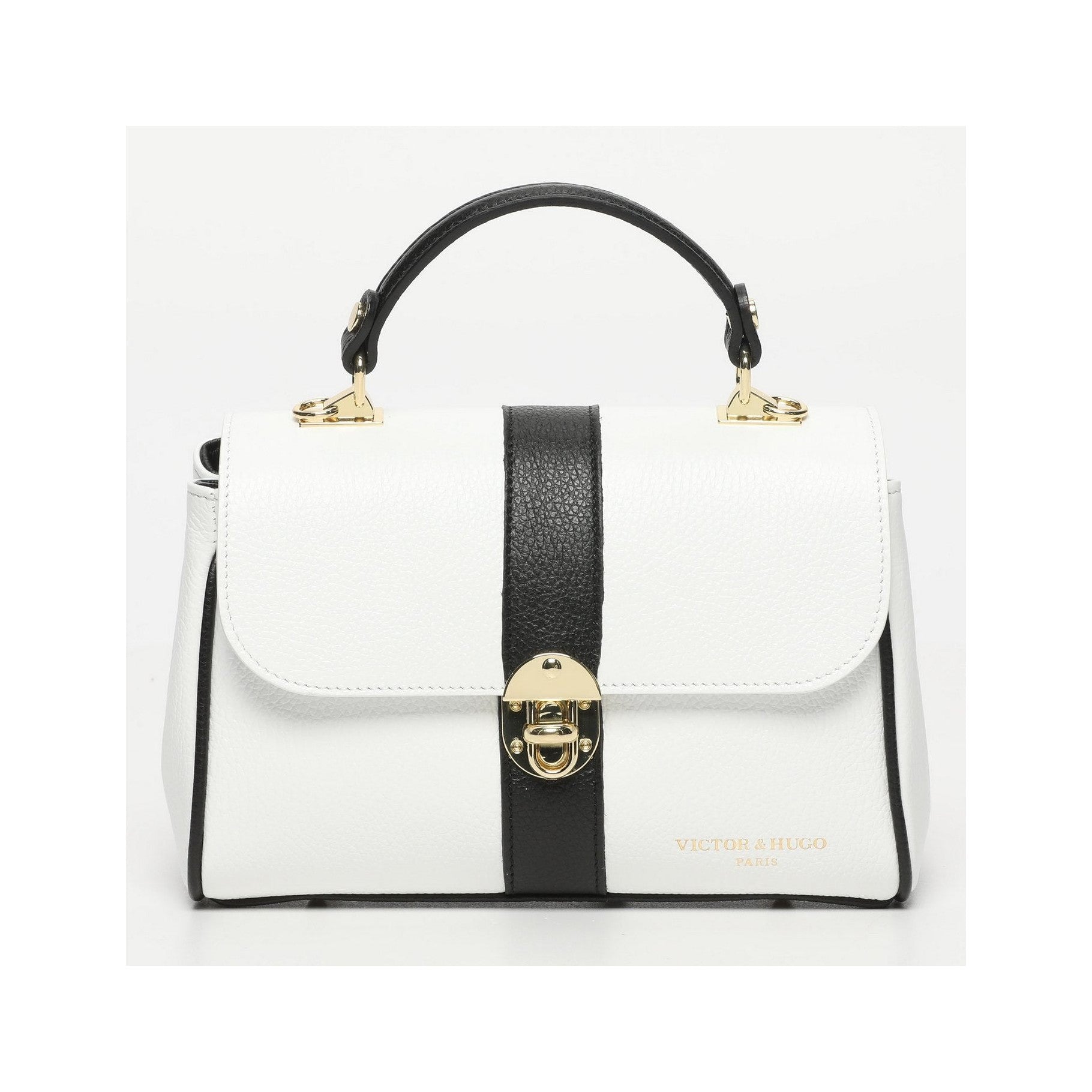 Sac A Bandouliere Giverny - Blanc + Noir