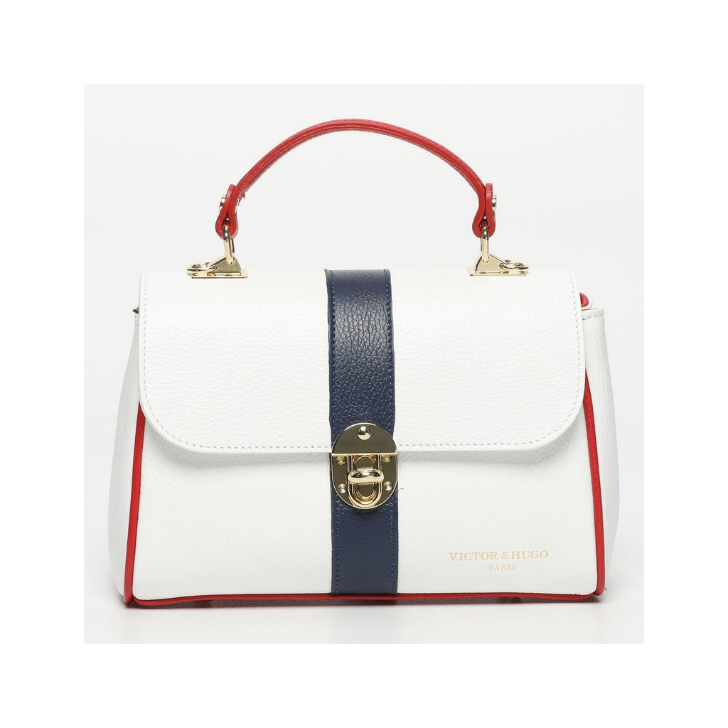 Sac A Bandouliere Giverny - Bleu Marine + Blanc + Rouge