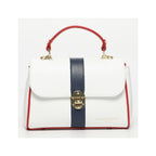 Sac A Bandouliere Giverny - Bleu Marine + Blanc + Rouge