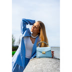 Sac A Bandouliere Leah - Bleu Ciel