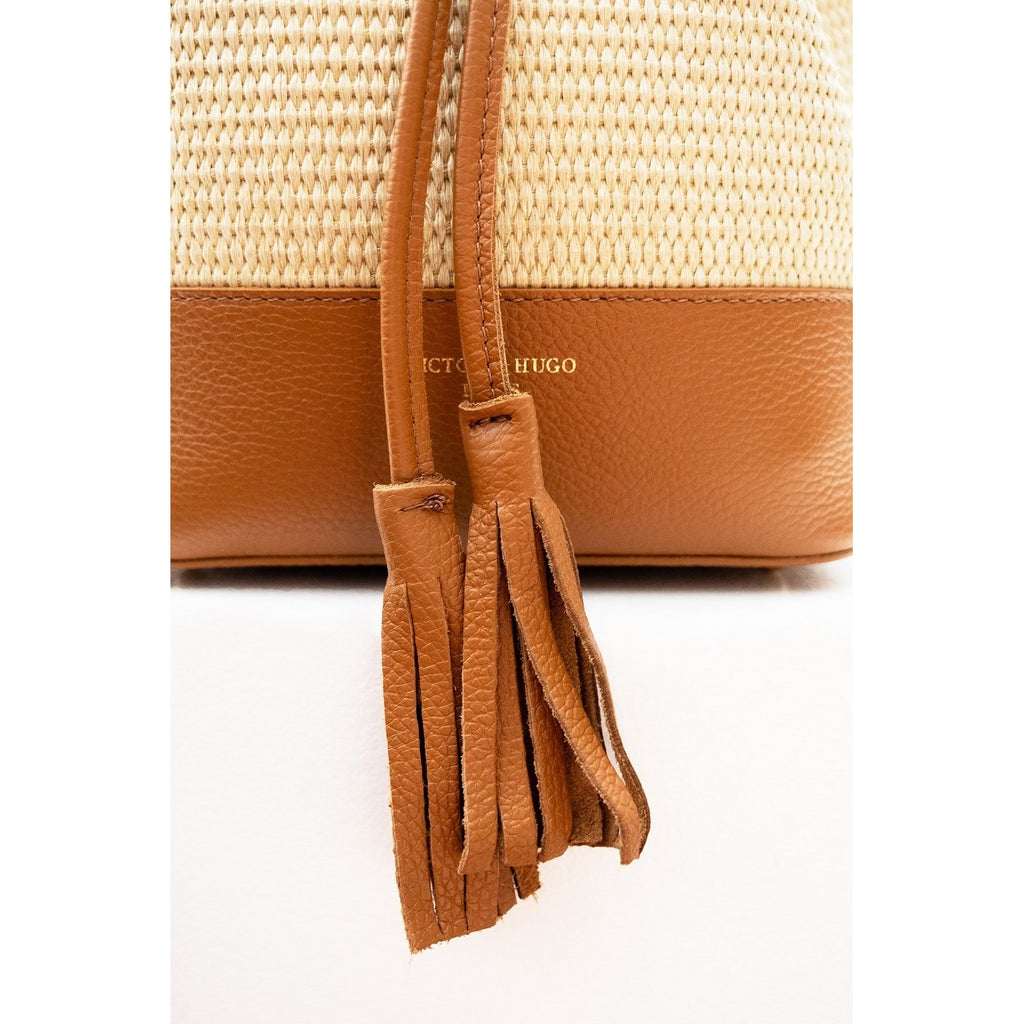 Sac A Bandouliere Livy Rafia - Camel
