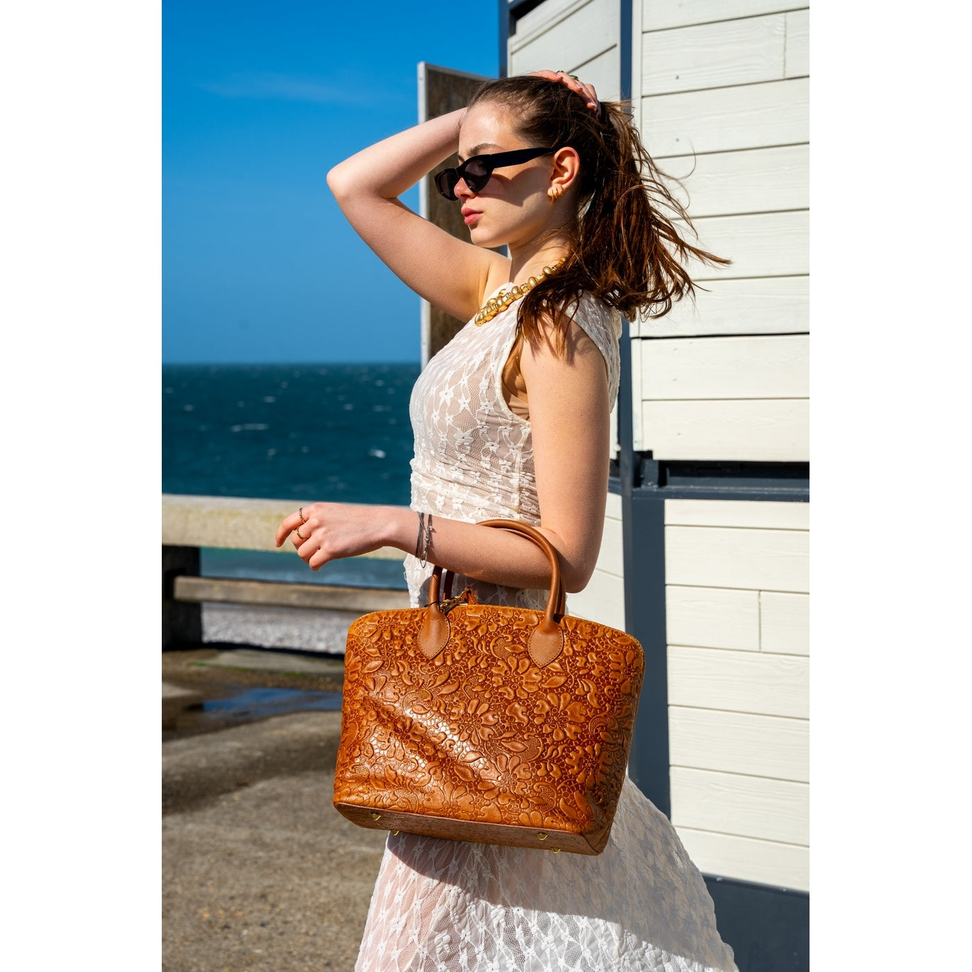 Sac A Bandouliere  Madison - Marron