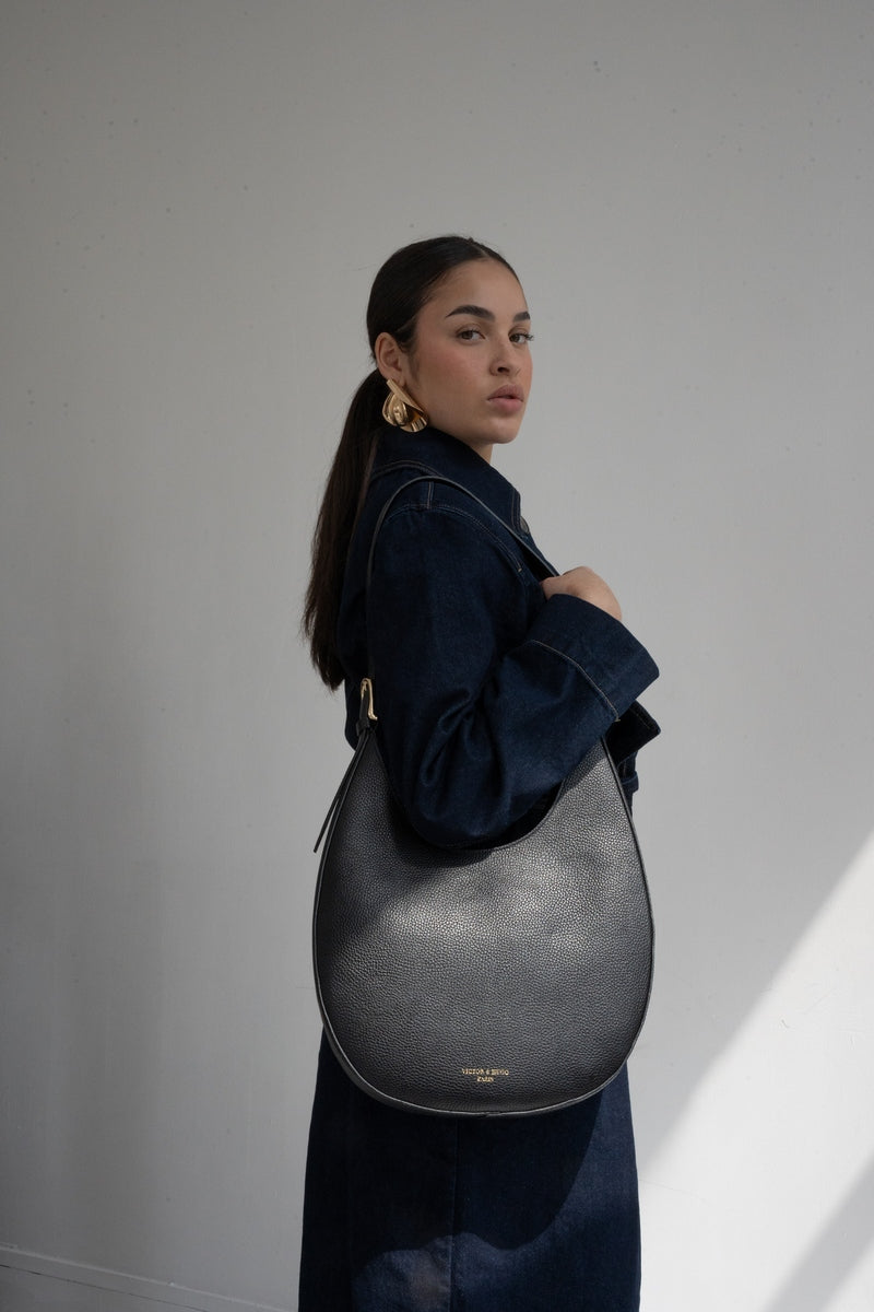 Sac A Bandouliere  Aiko - Noir