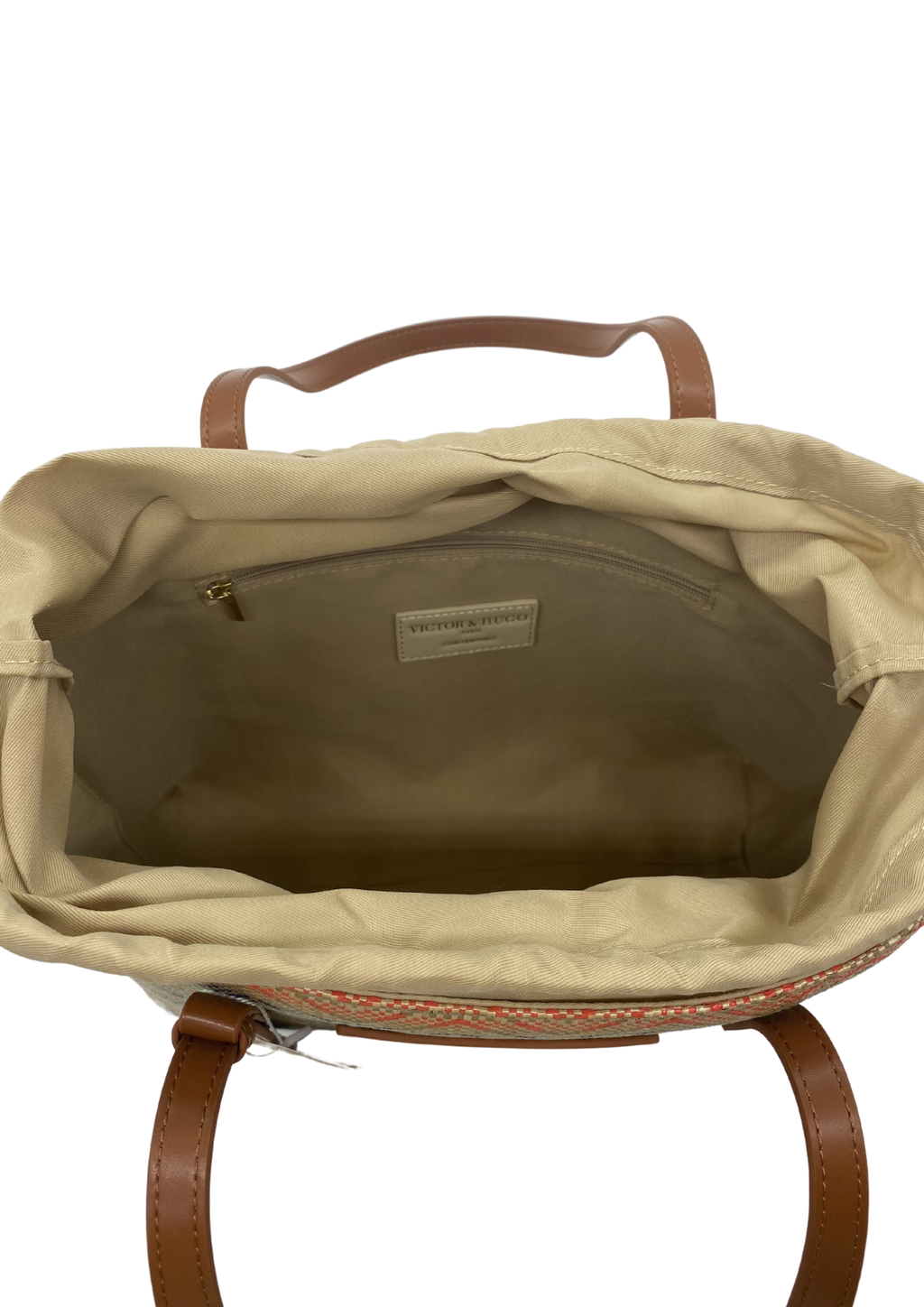 Sac A Bandouliere Azura - Cognac / Multi Bleu
