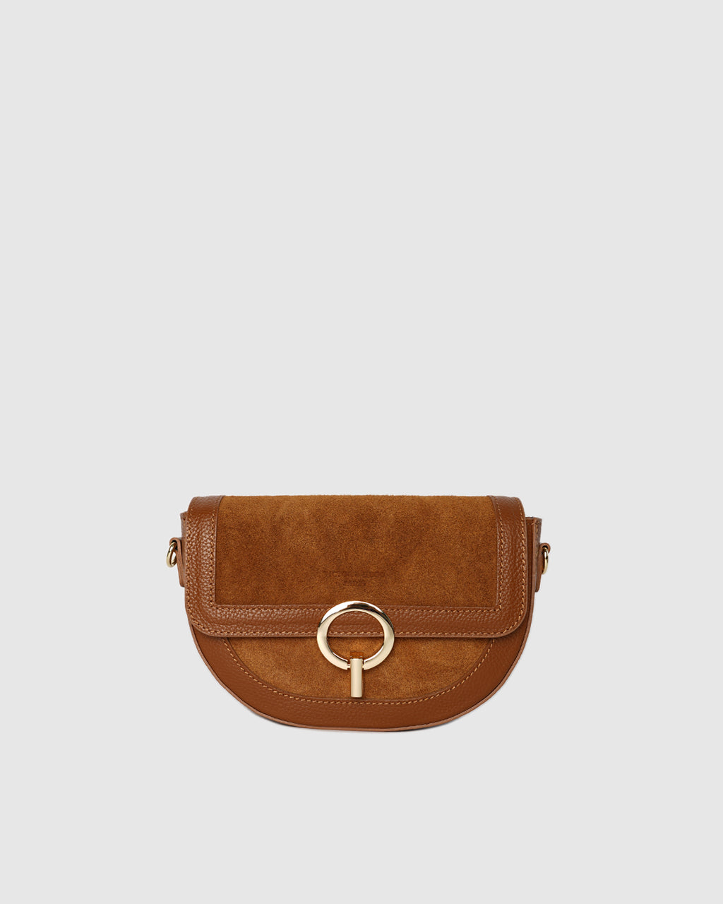 Sac À Bandoulière - Camel - Femme