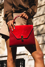 Bolso de Mano Shak - Burdeos
