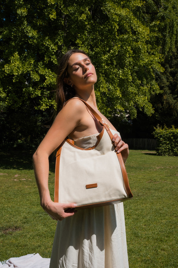 Bolso de hombro Zaya - Coñac