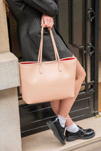 Sac Porte Epaule Cannes - Rose Clair