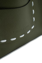 Bolso Bandolera Claudia - Verde Oliva/Blanco