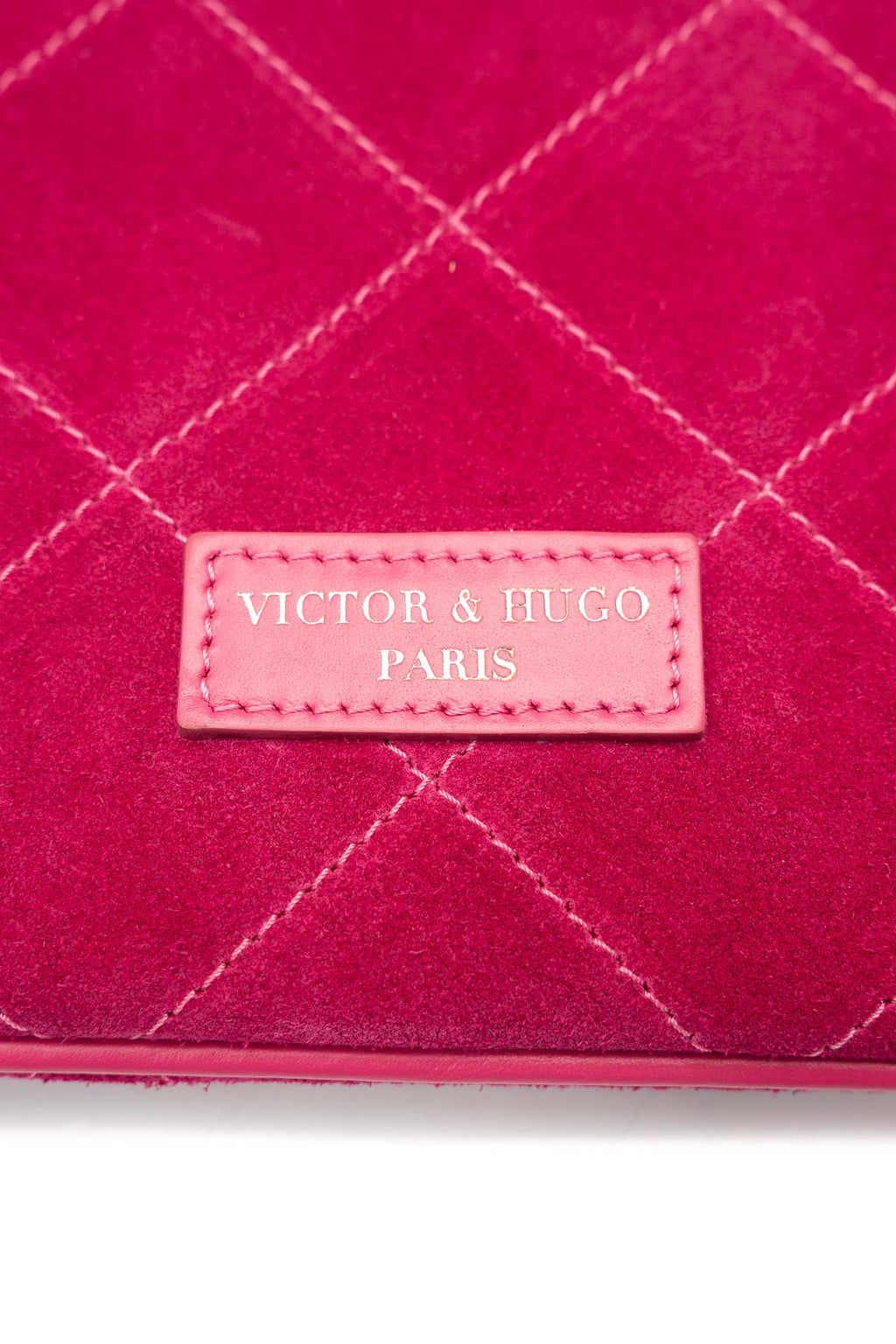 Clay Clutch - Fuchsia