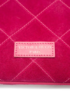 Clay Clutch - Fuchsia