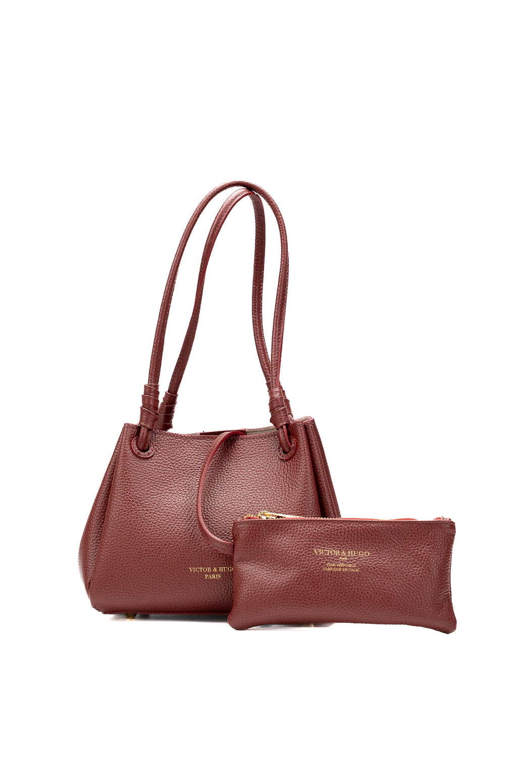 Bolso de hombro Dana - Burdeos