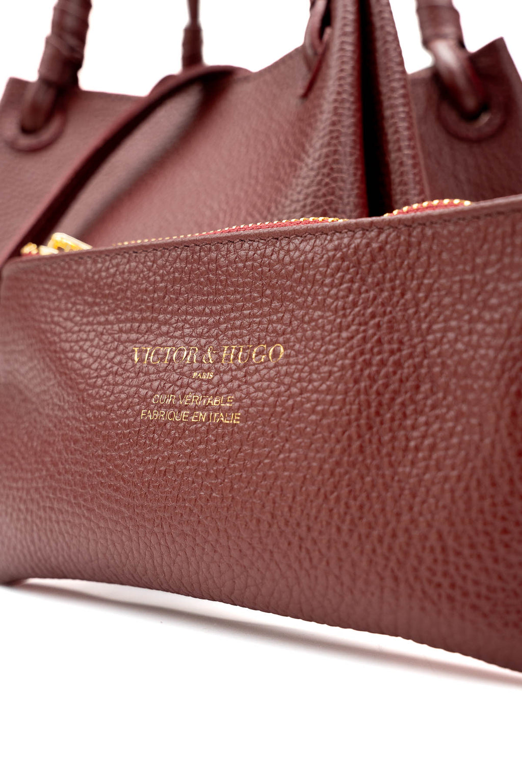 Bolso de hombro Dana - Burdeos