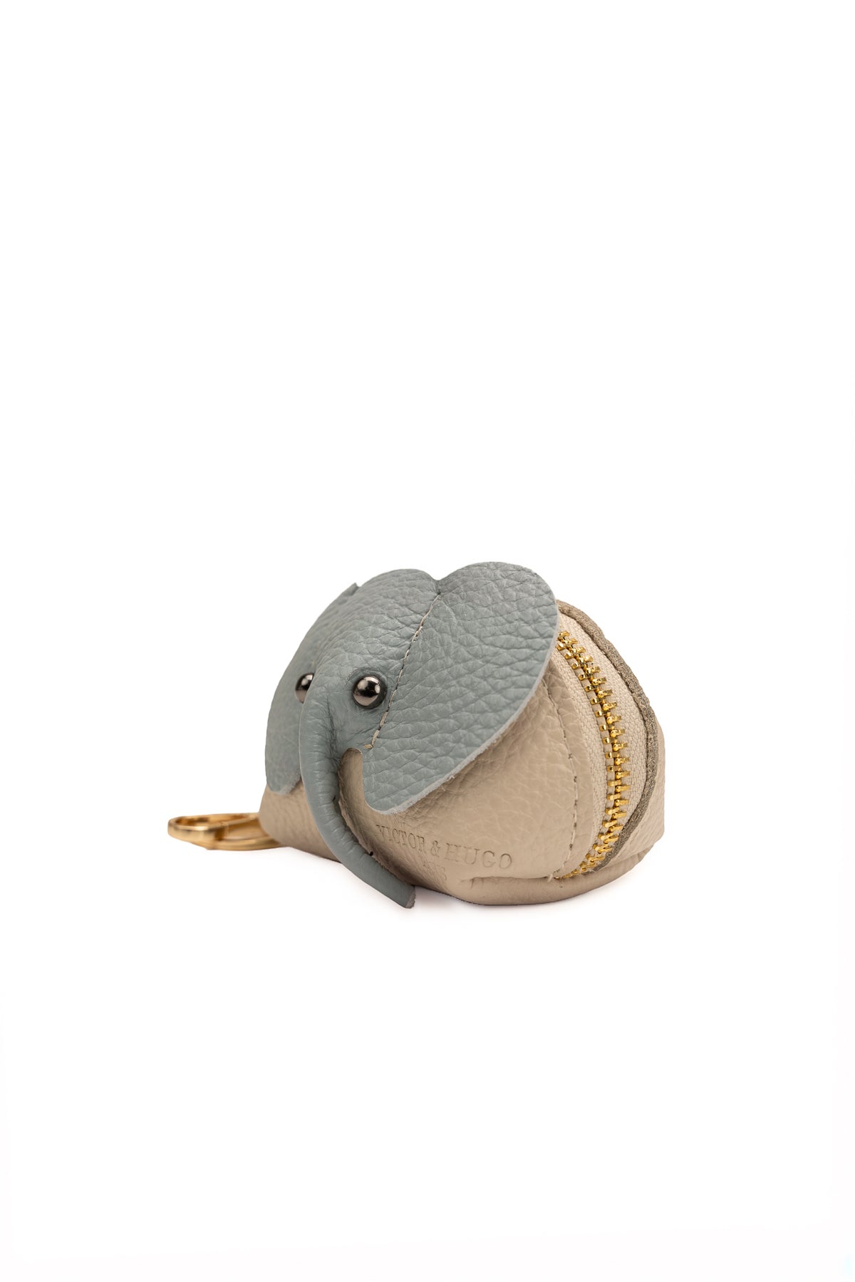 Jim Coin Purse - Beige/Sky Blue