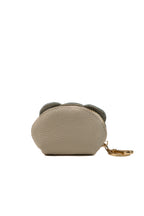 Jim Coin Purse - Beige/Sky Blue