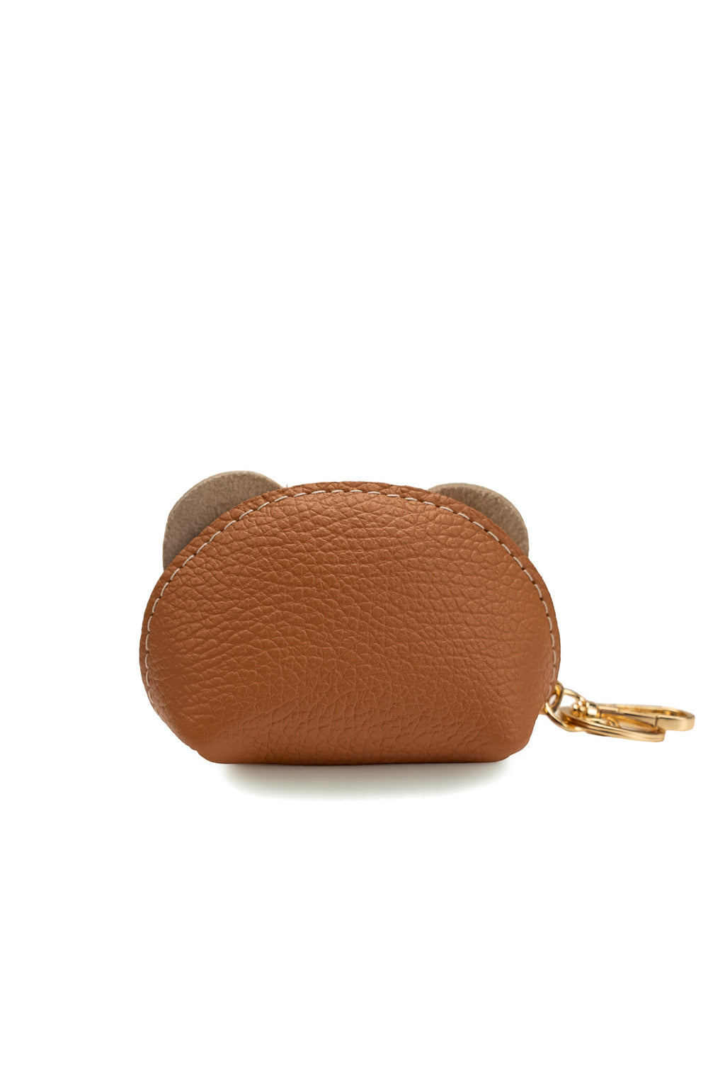 Porte Monnaie Jim - Camel/Blanc Casse