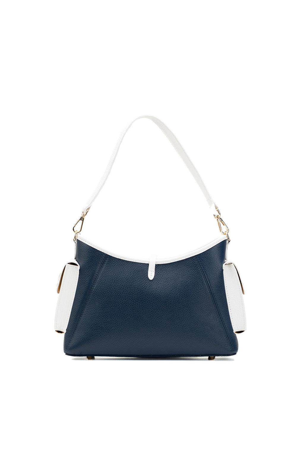 Bolso Bandolera Kate - Azul Marino/Blanco