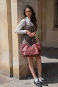 Bolso de Hombro Lili - Burdeos