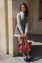 Bolso de Hombro Lili - Burdeos