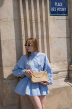 Bolso de Hombro Mia - Beige