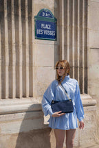 Mia Shoulder Bag - Blue