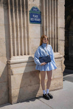 Mia Shoulder Bag - Blue