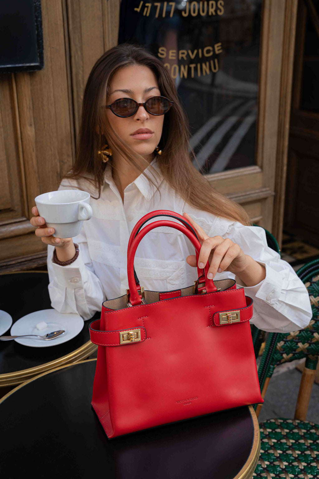 Bolso de mano Nelia - Rojo
