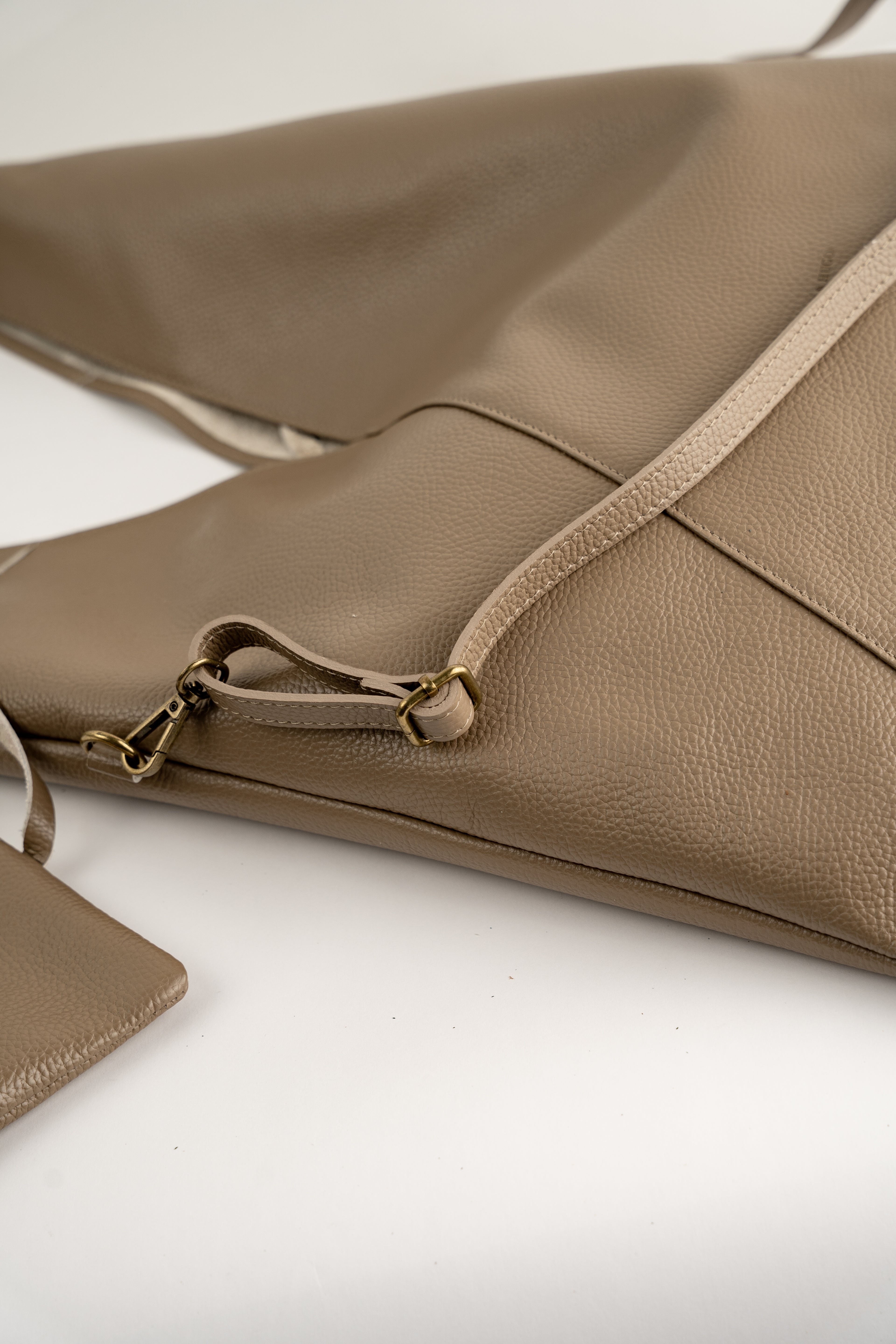 Sac Porte Epaule Orlane - Taupe Clair
