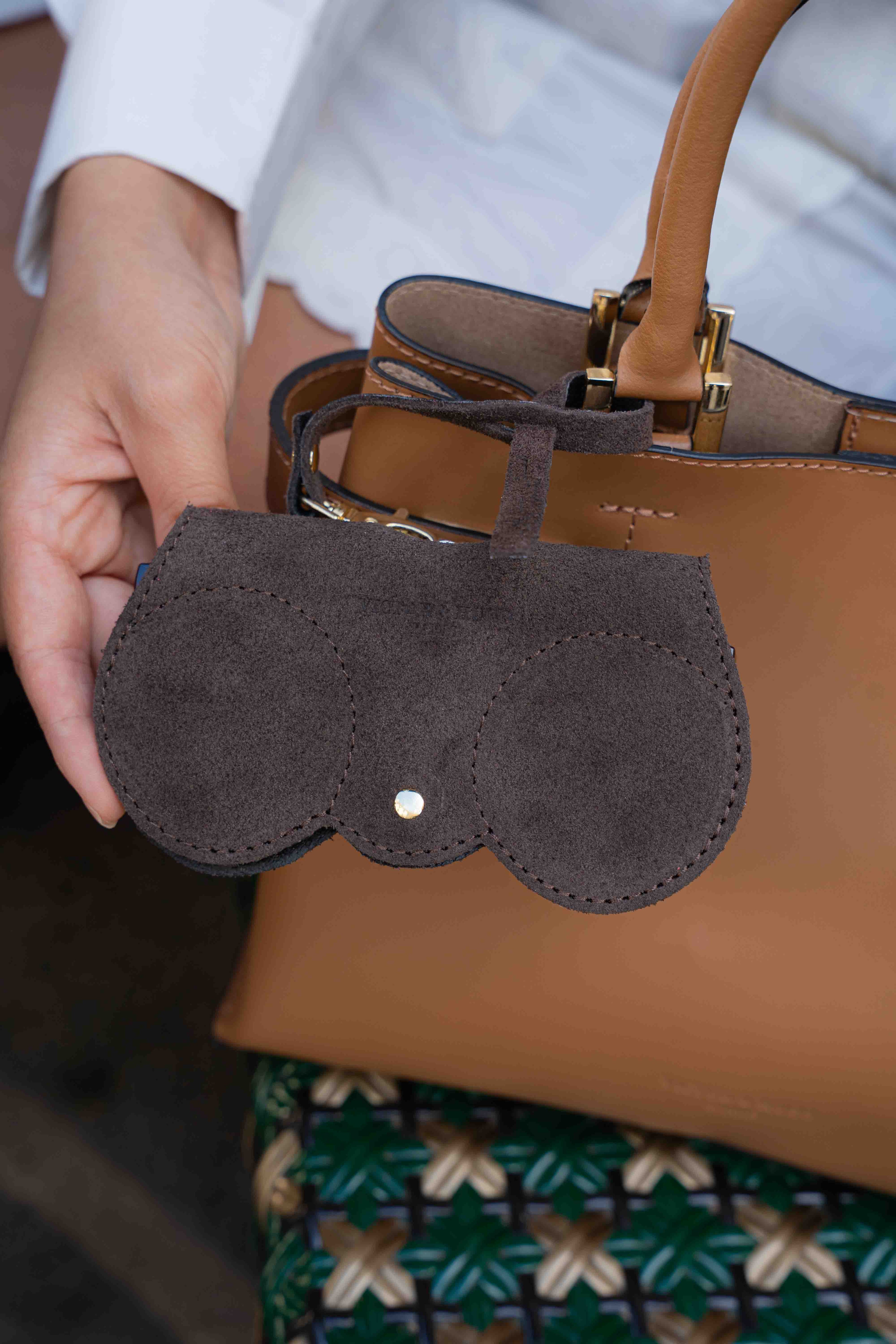 Samy Glasses Case - Mocha
