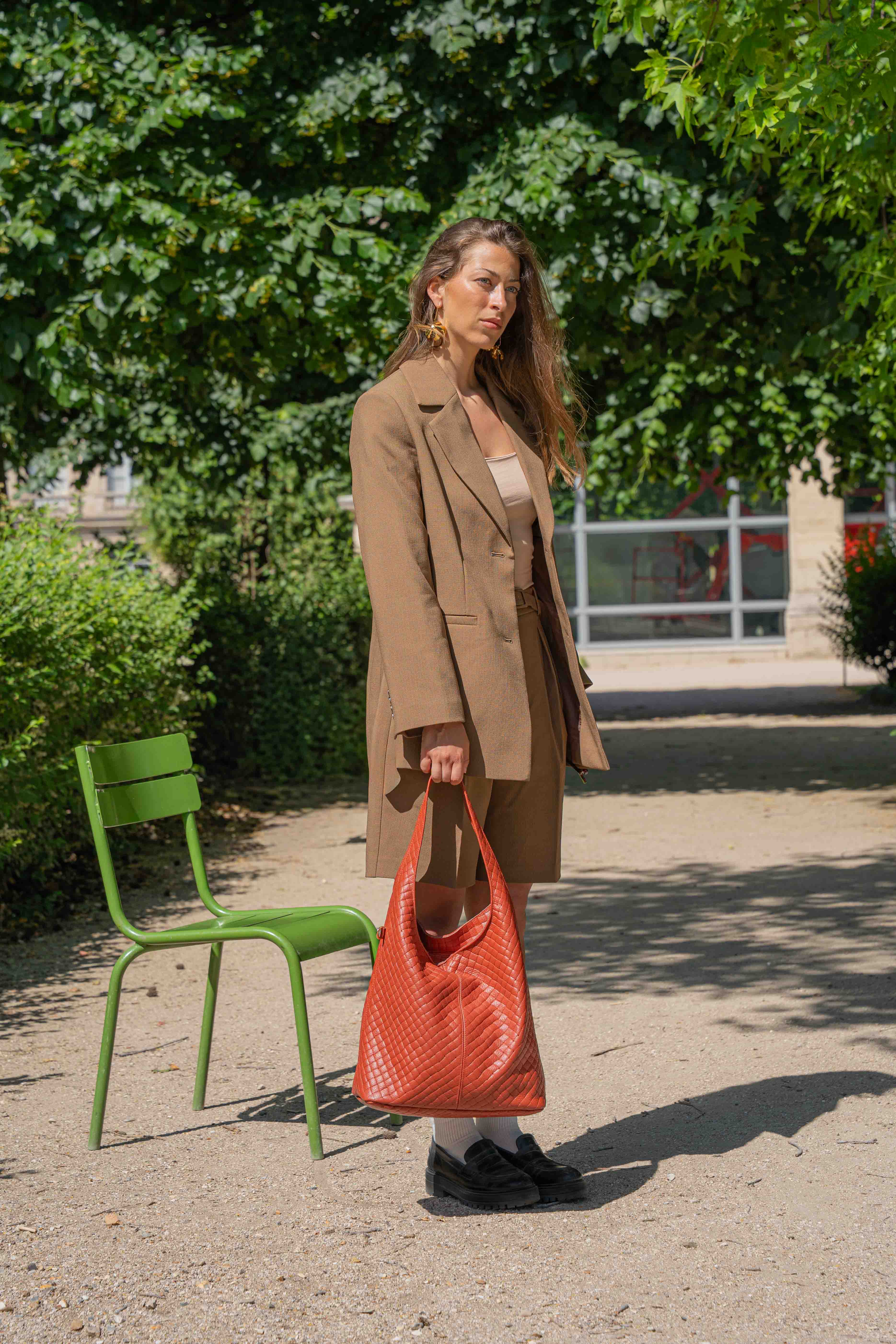 Bolso de Hombro Vicky - Terracotta