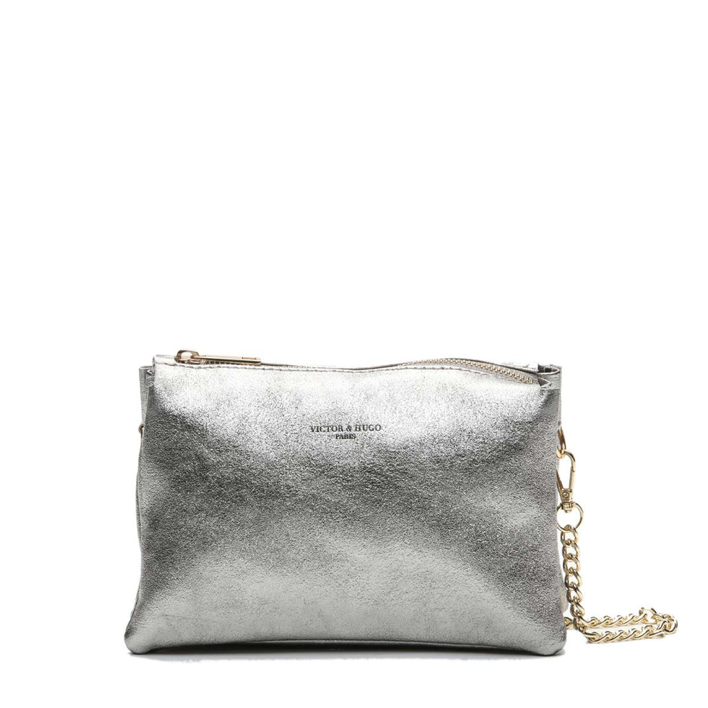 Bolso de hombro Perla - Plata