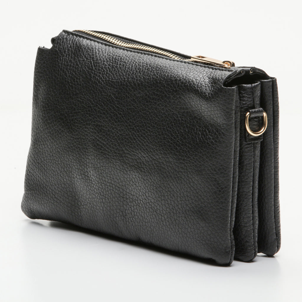 Perla Shoulder Bag - Black