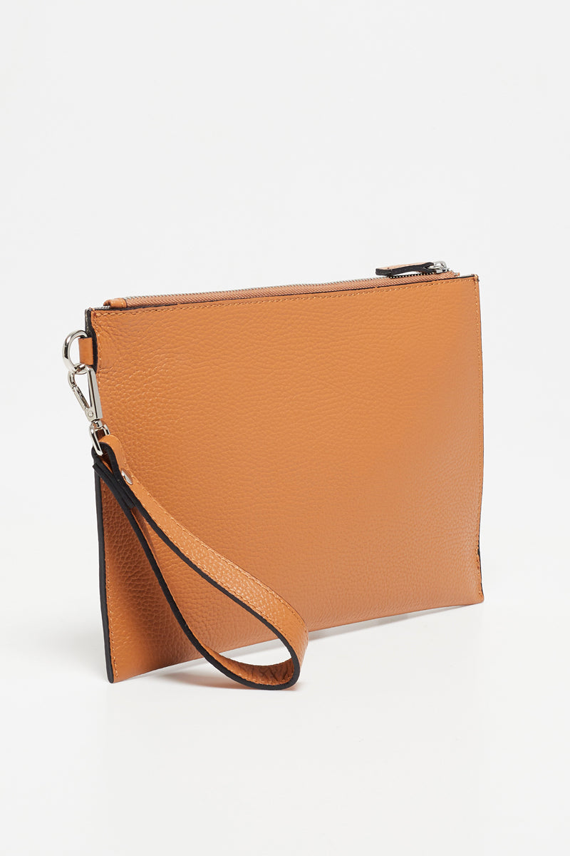 Pochette Mini Leo - Camel - Unisexe