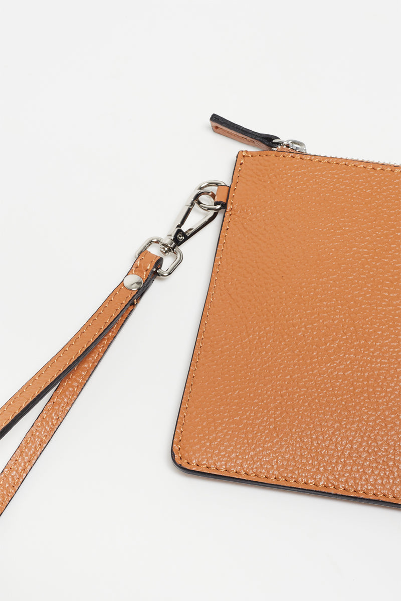 Pochette Mini Leo - Camel - Unisexe