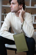 Bolsito Mini Leo - Verde Caqui - Unisex