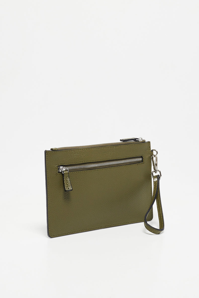 Bolsito Mini Leo - Verde Caqui - Unisex