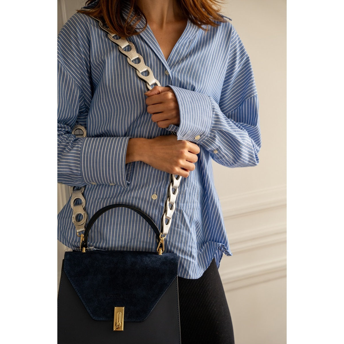 Sasha shoulder strap - Silver