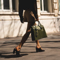 Handbag - Bottle Green - Women