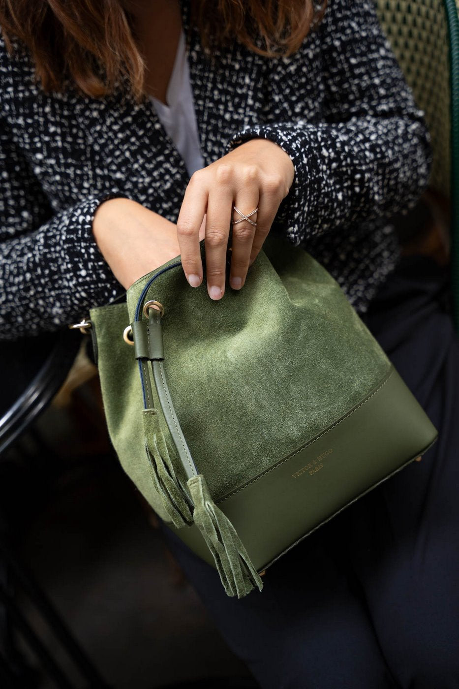 Bolso Livy Sceau - Verde botella