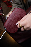 Porte Lunettes Moly - Bordeaux