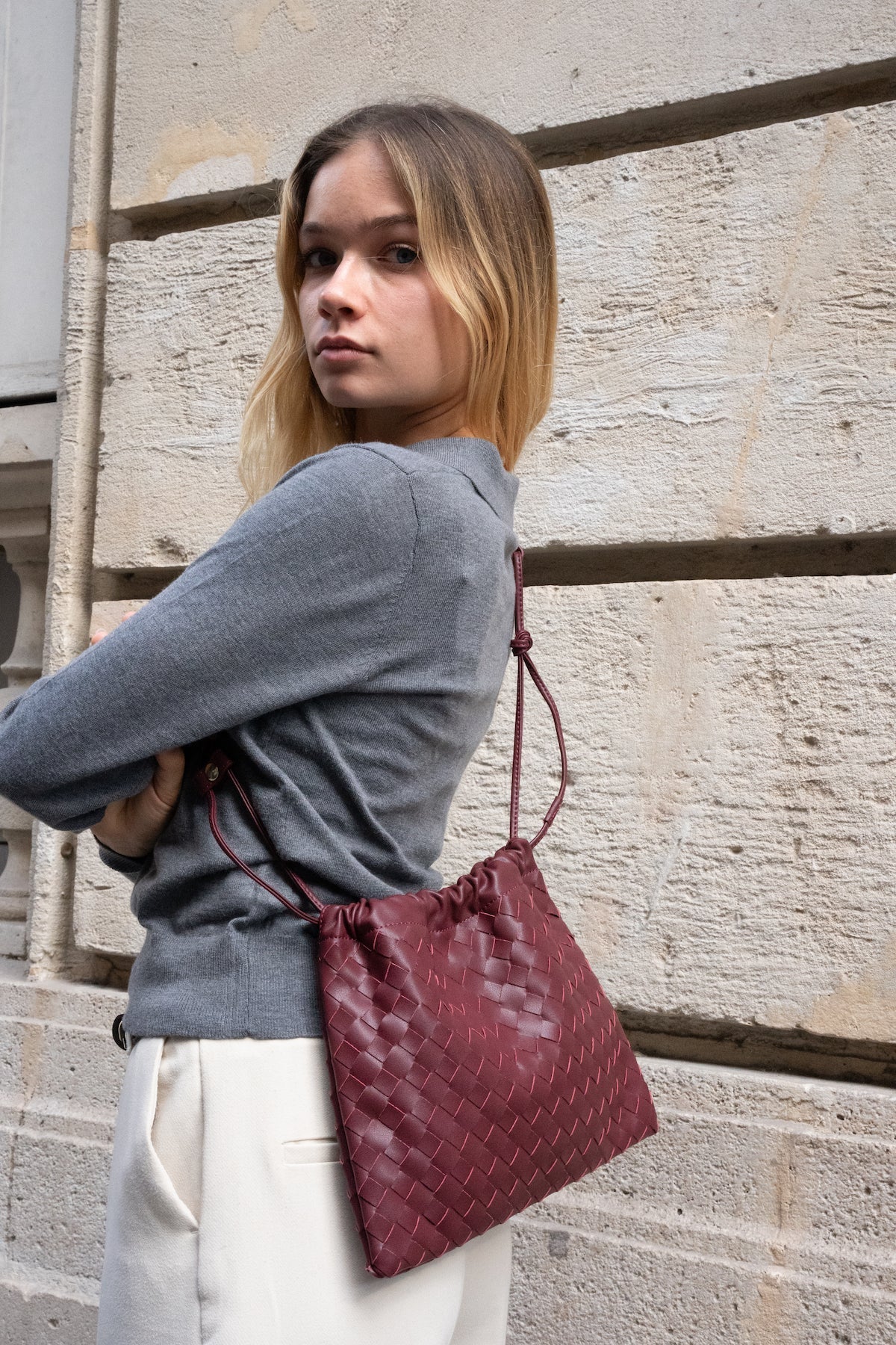 Sac À Bandoulière Eloa - Bordeaux