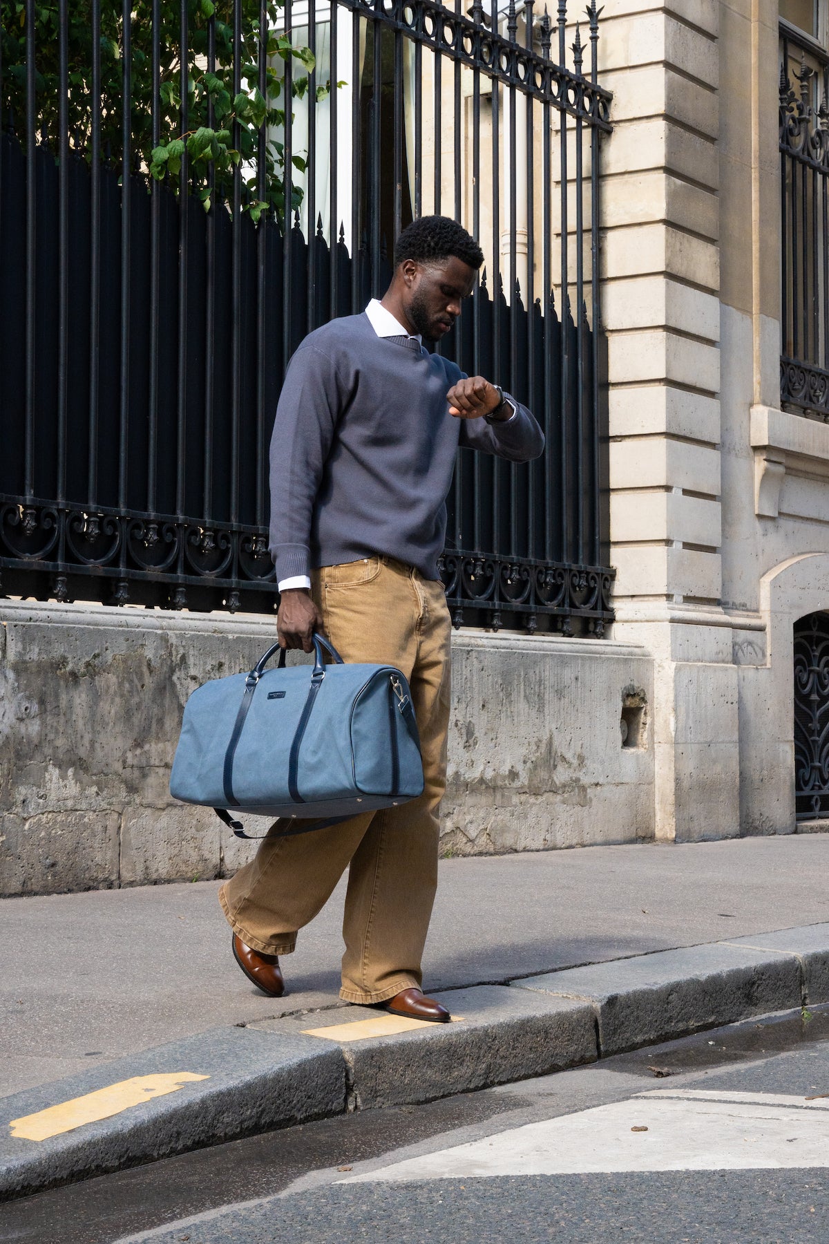 Bolsa de Fin de Semana Jude - Azul Marino - Hombre