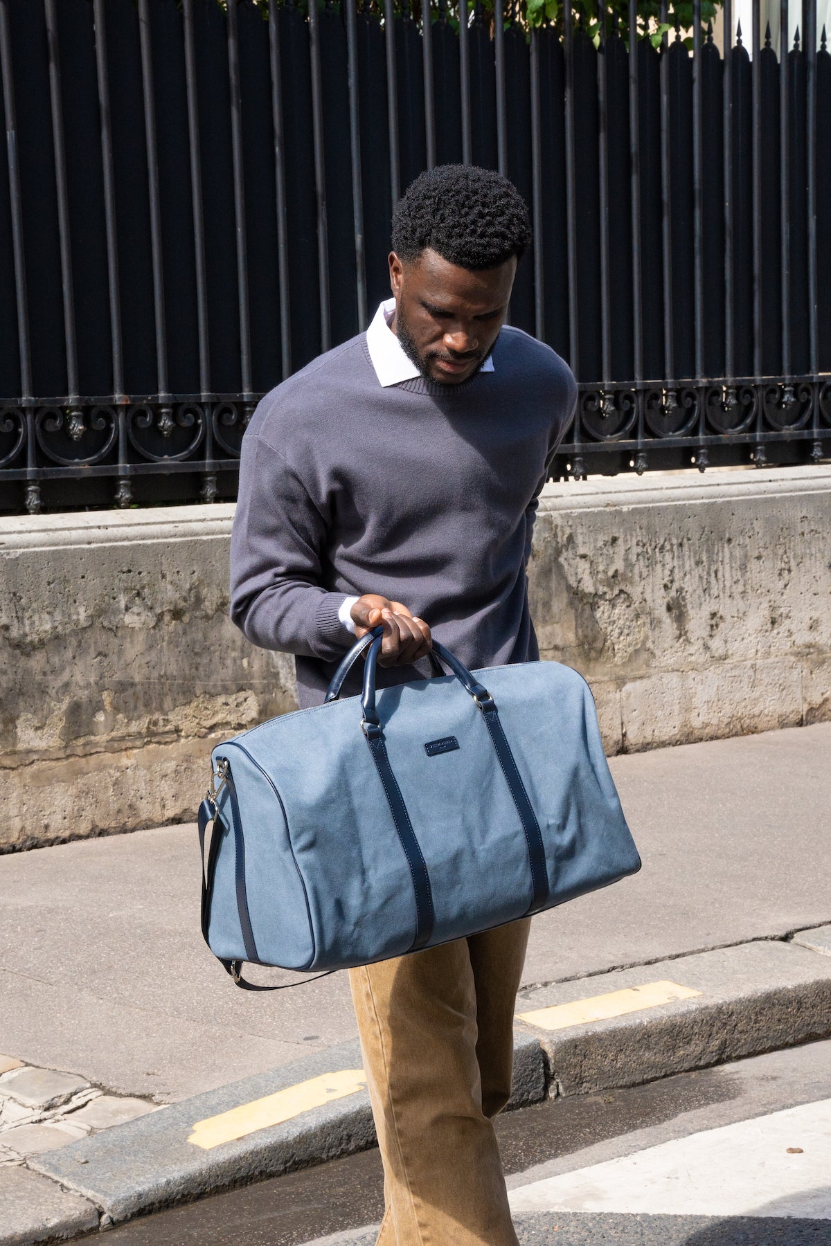 Bolsa de Fin de Semana Jude - Azul Marino - Hombre