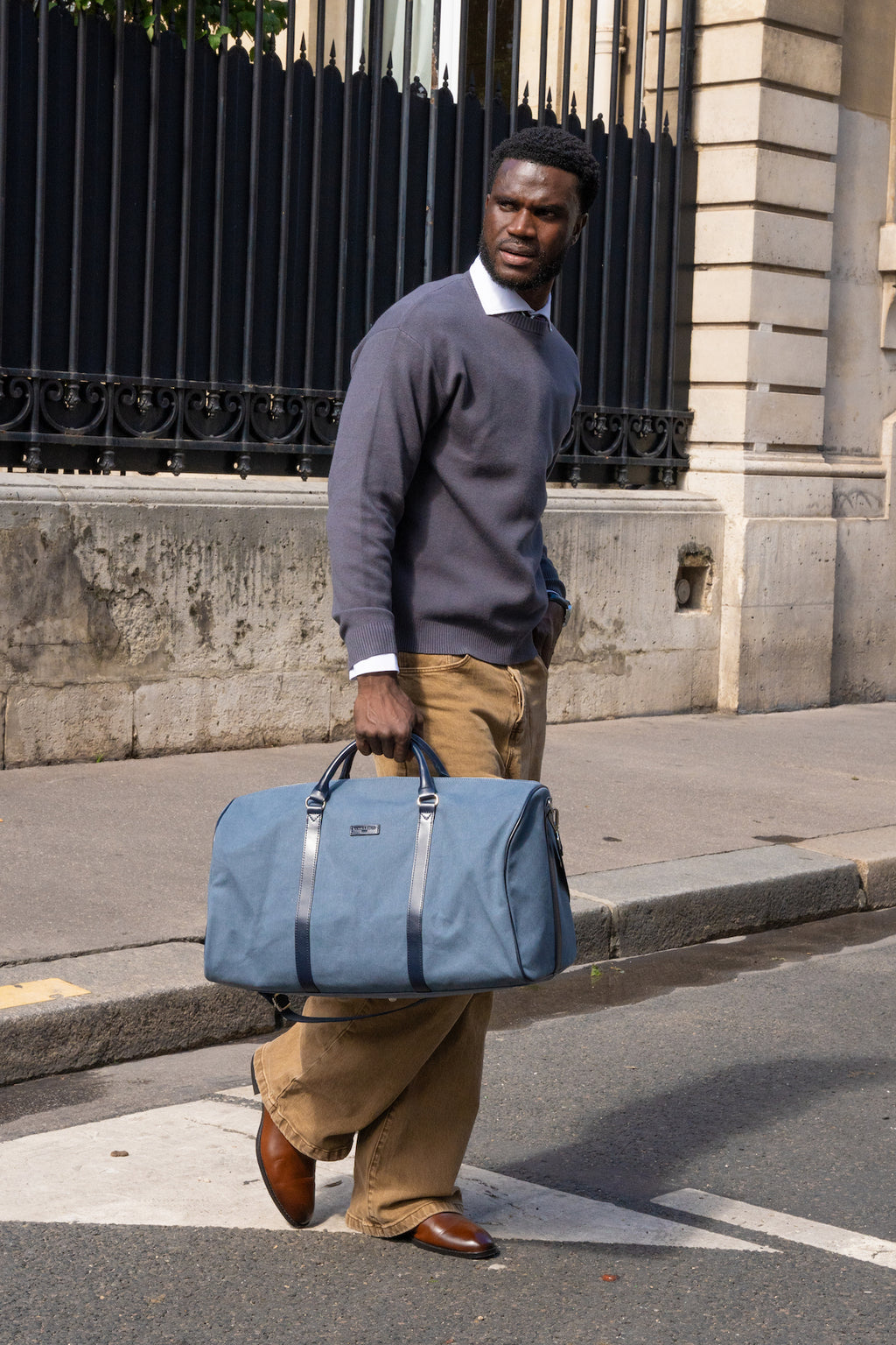 Bolsa de Fin de Semana Jude - Azul Marino - Hombre