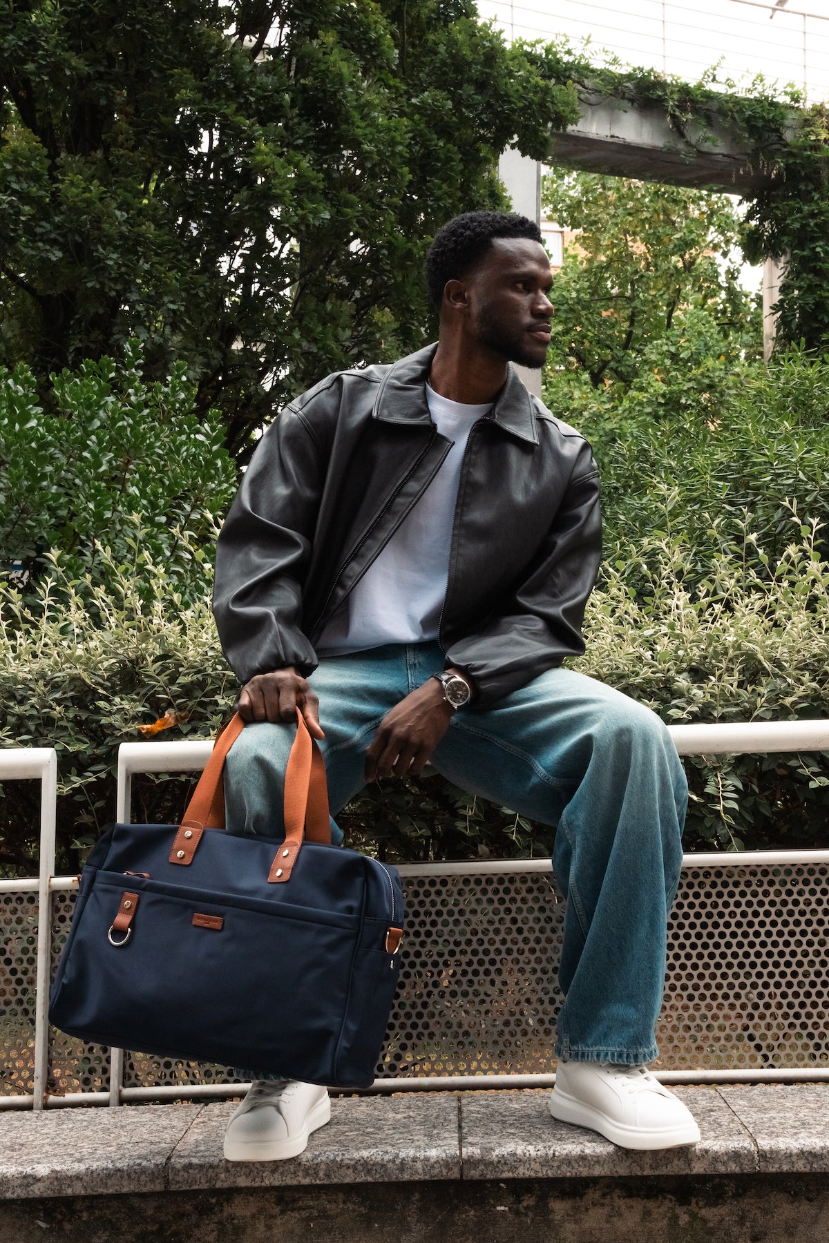 Bolsa De Fin De Semana Sky - Azul Marino - Unisex