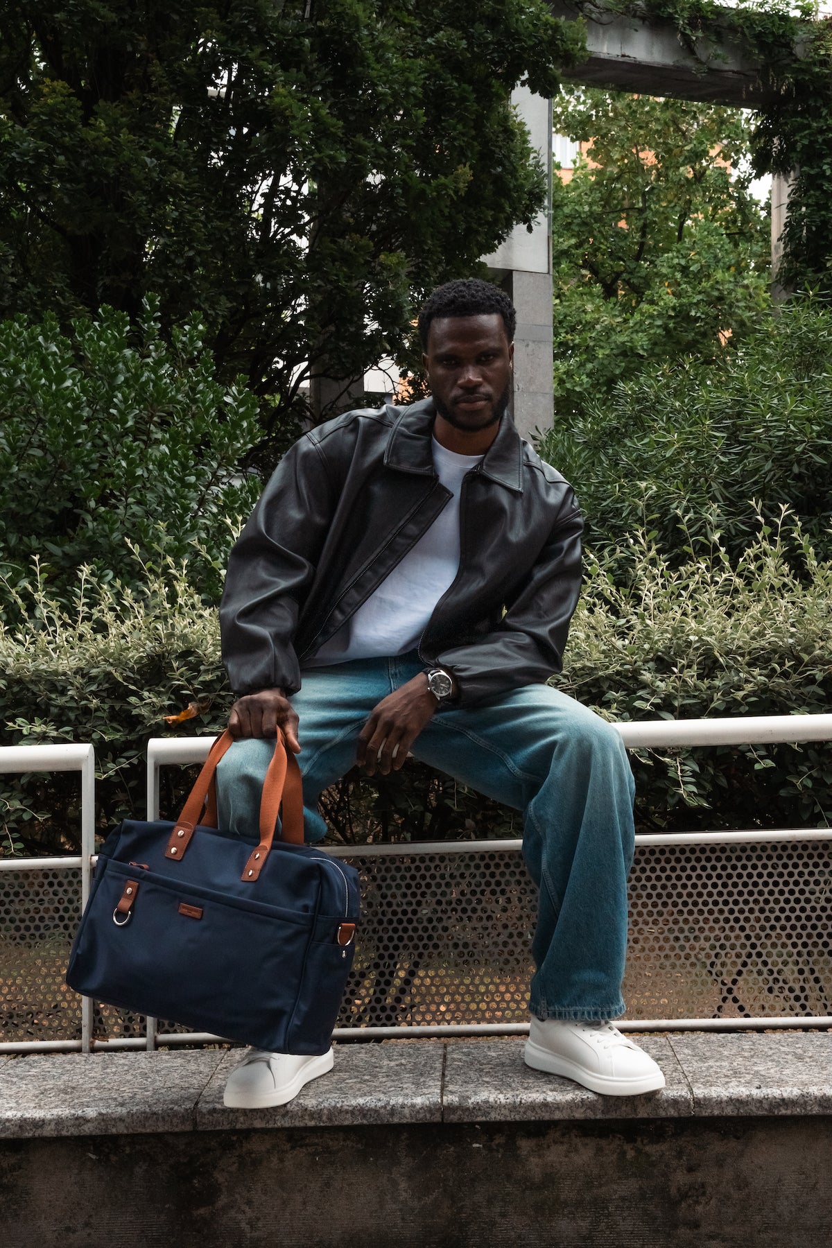 Bolsa De Fin De Semana Sky - Azul Marino - Unisex