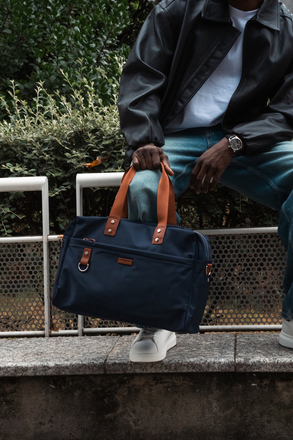 Bolsa De Fin De Semana Sky - Azul Marino - Unisex