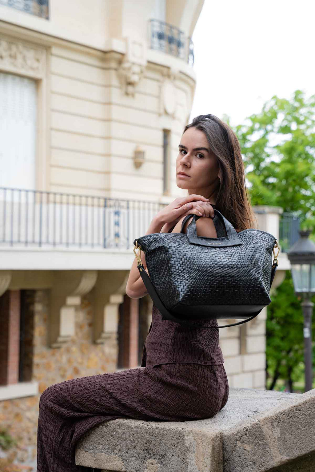 Sac A Bandouliere  Monaco - Noir