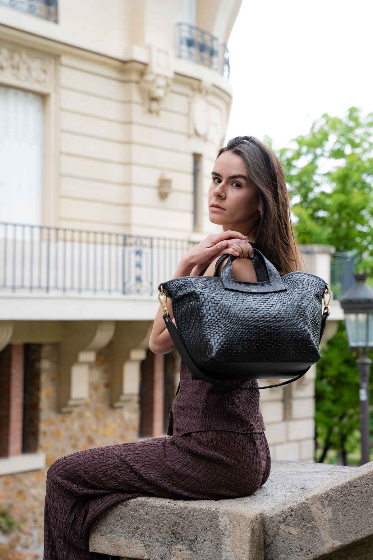Sac A Bandouliere  Monaco - Noir